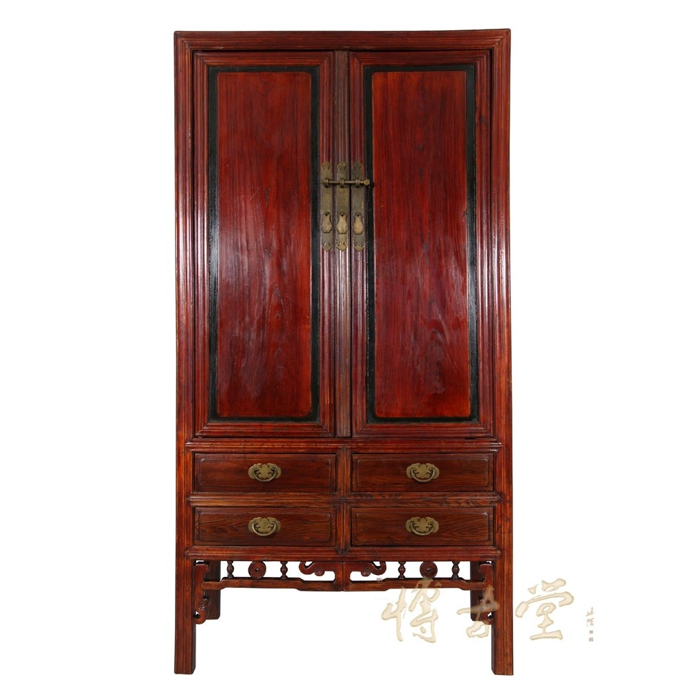 Chinese Antique Carved Beech wood TV Armoire 13LP17