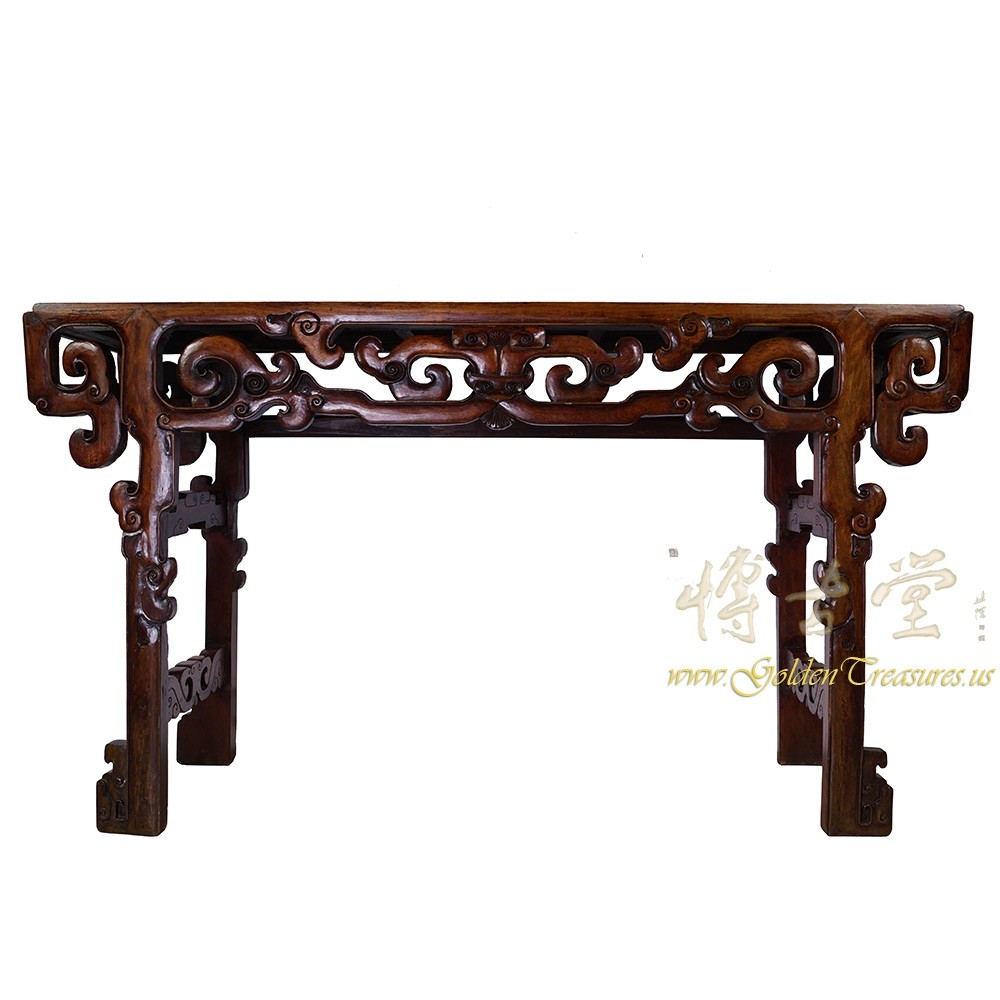 Chinese Antique Carved Altar Table/Entry Console 18LP05