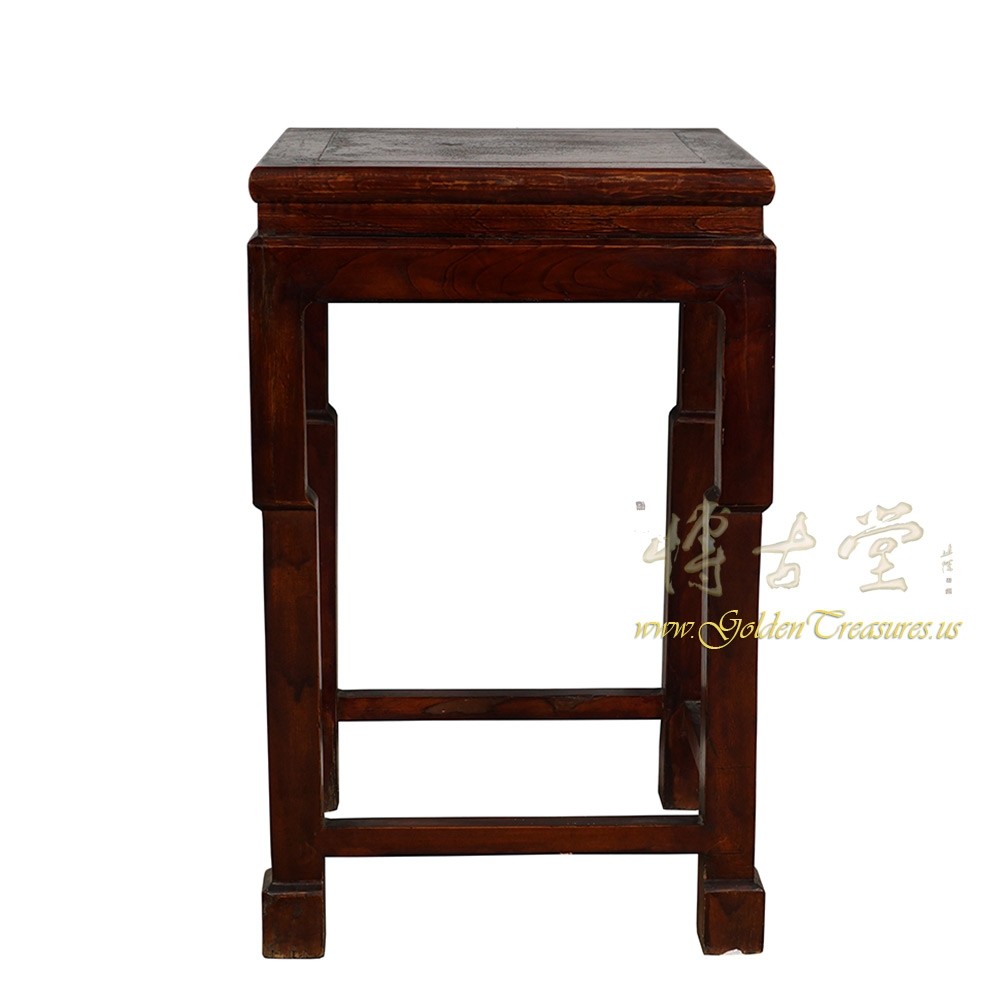 Chinese Antique Carved Plant Stand/Telephone Table