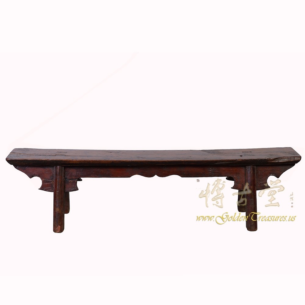 Chinese Antique Shan Xi Wooden Bench 18LP23