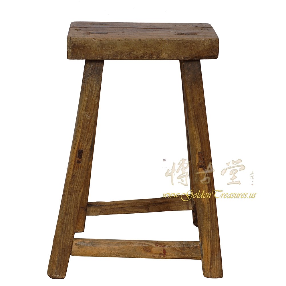 Chinese Antique Country Frog Stool 18LP45