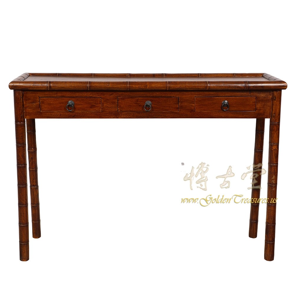 Chinese Antique Carved Teak Wood Console/Entry Table 18LP58