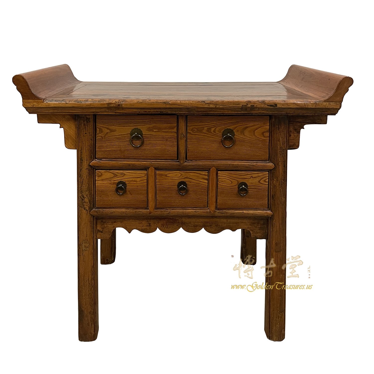 Antique Chinese Ming Style Altar Console Table/Sideboard