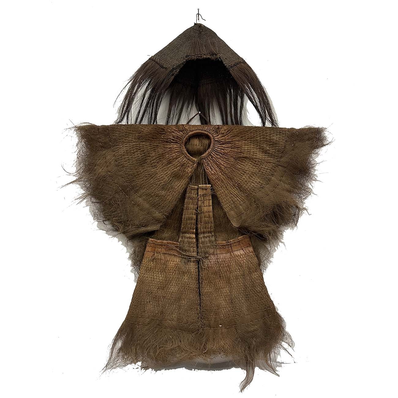 Early 20th Century Chinese Raincoat and Hat set