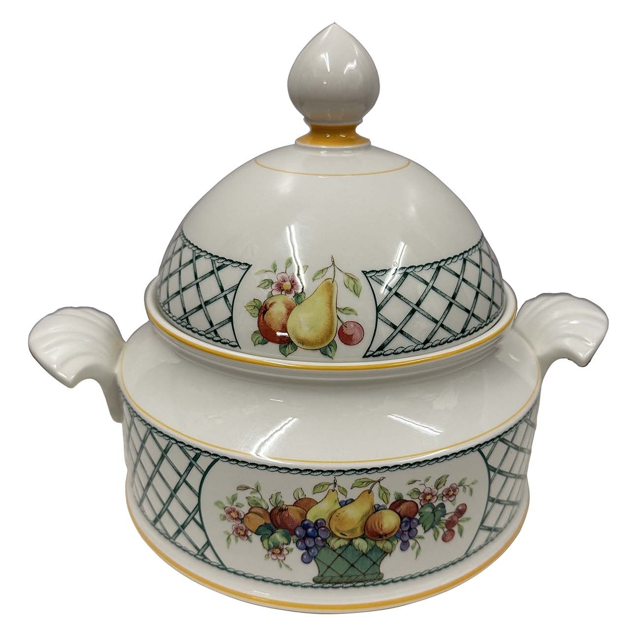 Villeroy and Boch Basket Covered Vegetable Bowl with Lid