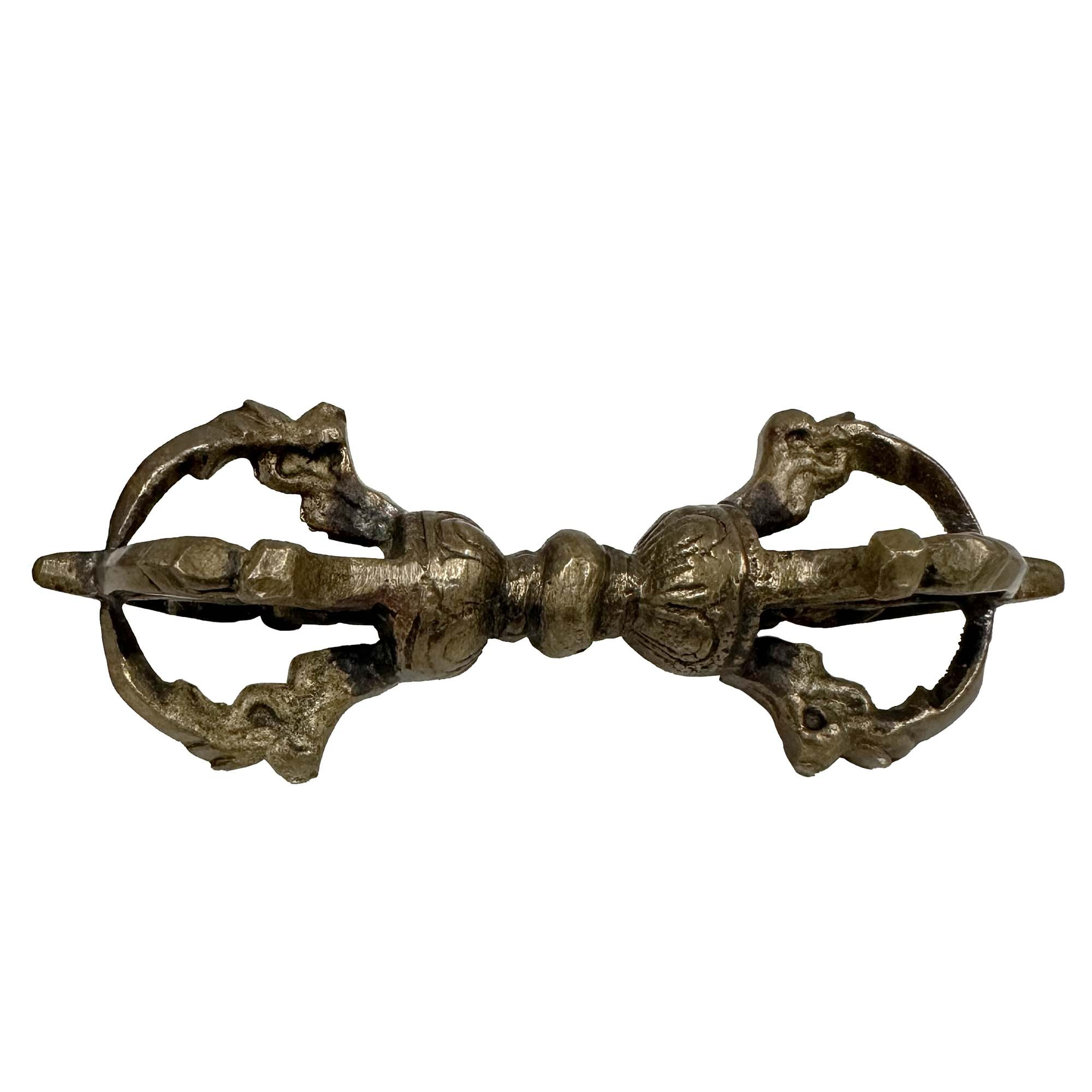 Vintage Tibetan Brass Dharma Instrument