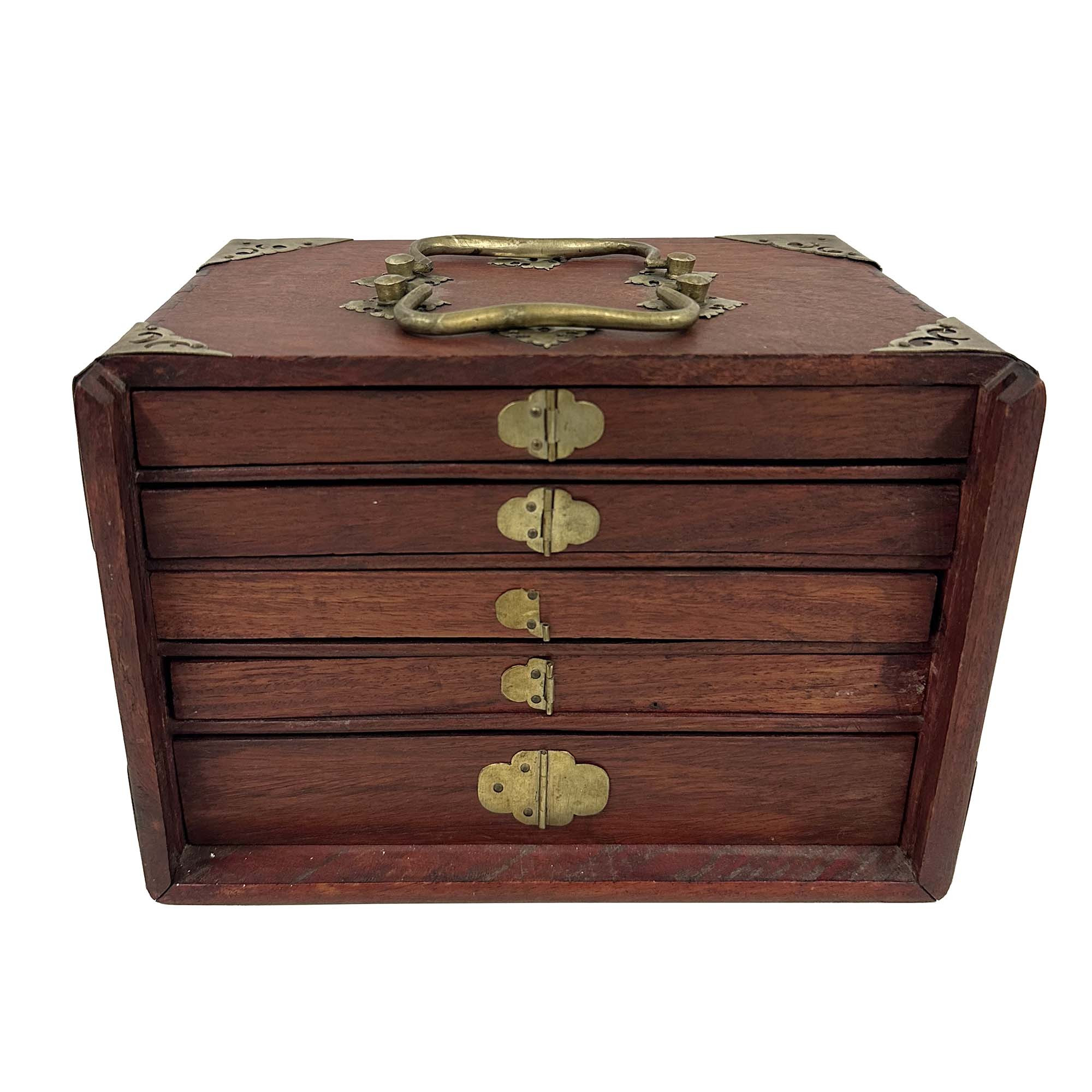 Early 20th Century Antique Chinese Mah-Jong Game Set