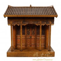 19 Century Antique Chinese Wooden Carved Altar/Buddha House/Shrine