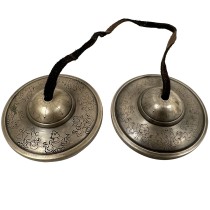 RARE Antique Tibetan Brass Temple Bell