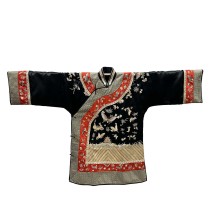 Mid-20th Century Chinese Hand embroidered Jacket, Gua Zi