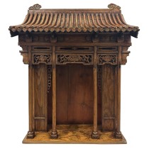 Early 20th Century Antique Chinese Wooden Carved Altar/Buddha House/Shrine