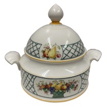 Villeroy and Boch Basket Covered Vegetable Bowl with Lid