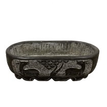 Vintage Chinese Hand Chiseled Stone Trough, Planter
