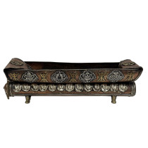 Mid 20th Century Tibetan Handcrafted Bronze Incense Burner