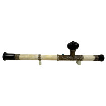 Early 20th Century Chinese Opium Pipe, Late Qing Dynasty, Handcrafted Art