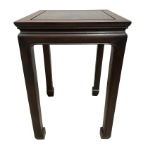 Antique Chinese Ming-style Square Stand, Side Table, Display Pedestal