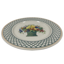 Vintage Villeroy and Boch Basket Pattern Dinner Plate, 1980s