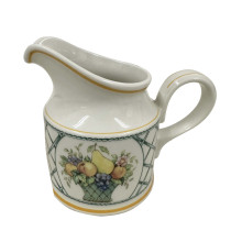 Vintage Porcelain Villeroy & Boch Basket pattern Creamer