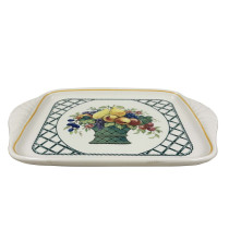 Vintage Villeroy & Boch Basket Pattern Butter Plate/Butter Tray, Germany