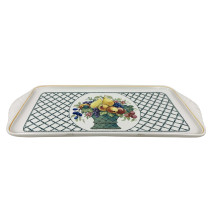 Vintate Villeroy & Boch "Basket" Large Sandwich Tray, Germany