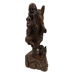 20th Century Chinese Wooden Carved Tieguai Li 
