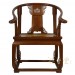 Chinese Antique Horseshoe Back Armchairs set 13LP57