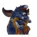 Chinese Antique Colored Glaze Ceramic Foo Dog 15LP49