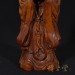 Chinese Antique Wood Carved Confucius Statuary 15XB02