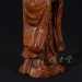 Chinese Antique Wood Carved Confucius Statuary 15XB02
