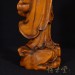 Chinese Antique Carved Boxwood Buddha Statuary Da Mo 15XH89