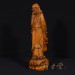 Chinese Antique Carved Boxwood Buddha Statuary Da Mo 15XH89