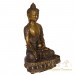 Tibetan Antique Carved Bronze Buddha Statuary 16LP98
