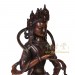 Tibetan Antique Carved Bronze Buddha Statuary 16LP99