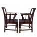 Vintage Chinese set of 4 Teakwood Dinning Chairs 17LP08