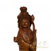 Chinese Antique Wood Carved Kwan Yin Statuary 17LP36
