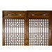 Chinese Antique Carved Wooden Panel Screen/Room Divider 17LP56