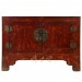 Chinese Antique Red Lacquered Shan Xi Cabinet/Side Table 27B01
