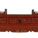 Chinese Antique Carved Red Lacquered Altar Table/Consol 27T04