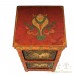 Tibetan Antique Painted Night Stand/End Table 28M06