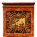 Tibetan Antique Painted Night Stand/End Table 28M06