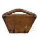 Chinese Antique Official Wooden Rice Grain Basket ",Dou", 28P13A
