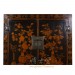 Chinese Antique Gilt Black Wardrobe/TV Armoire 28S01