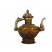 Tibetan Antique Carved Copper TeaPot